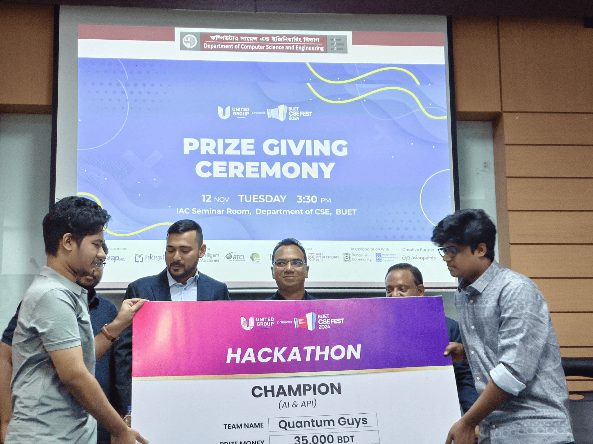 BUET CSE FEST Hackathon 2024 cover
